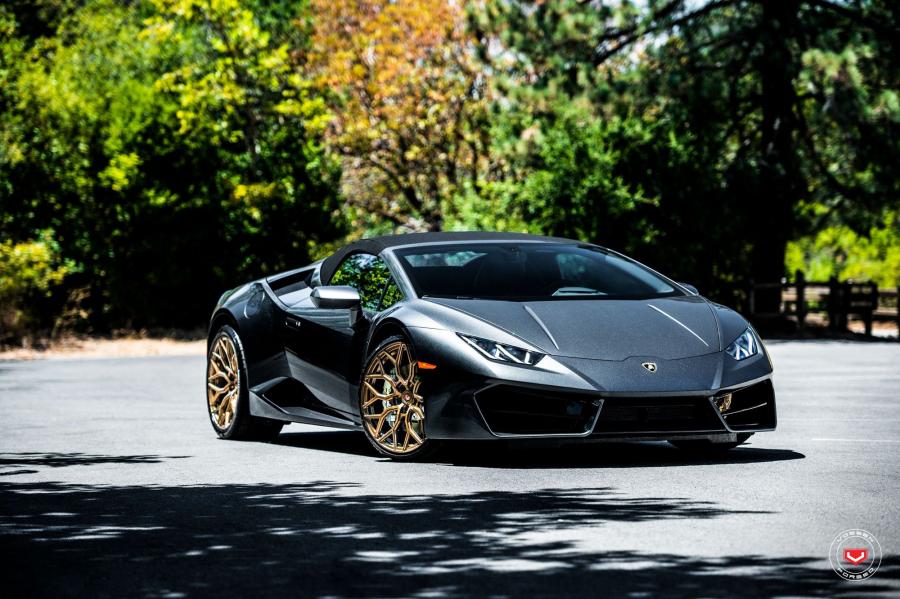  Lamborghini Huracan Spyder on Vossen Wheels (S17-01) 2019 года  (фото 1 из 13)